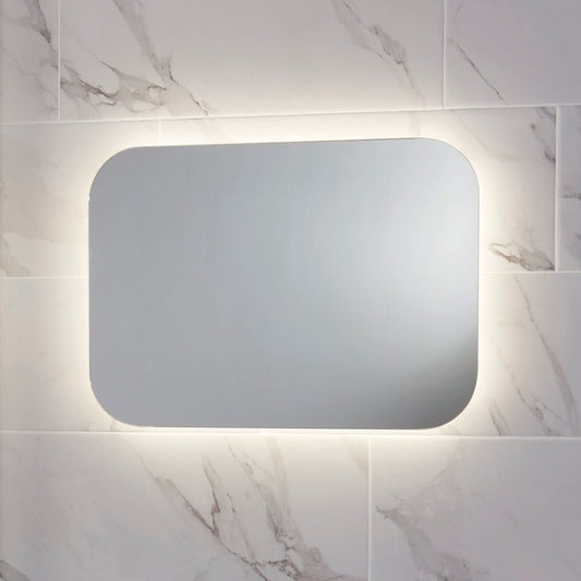 Vares-A 60cm Curve LED Bathroom Mirror 600 x 800mm