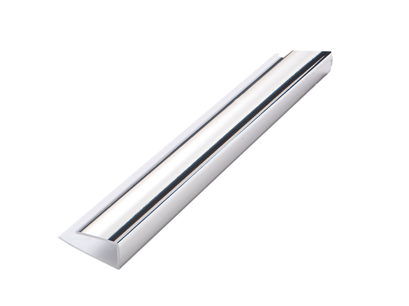 Chrome Starter Trim for 10mm PVC Shower Wall Panels 2.7m PK4