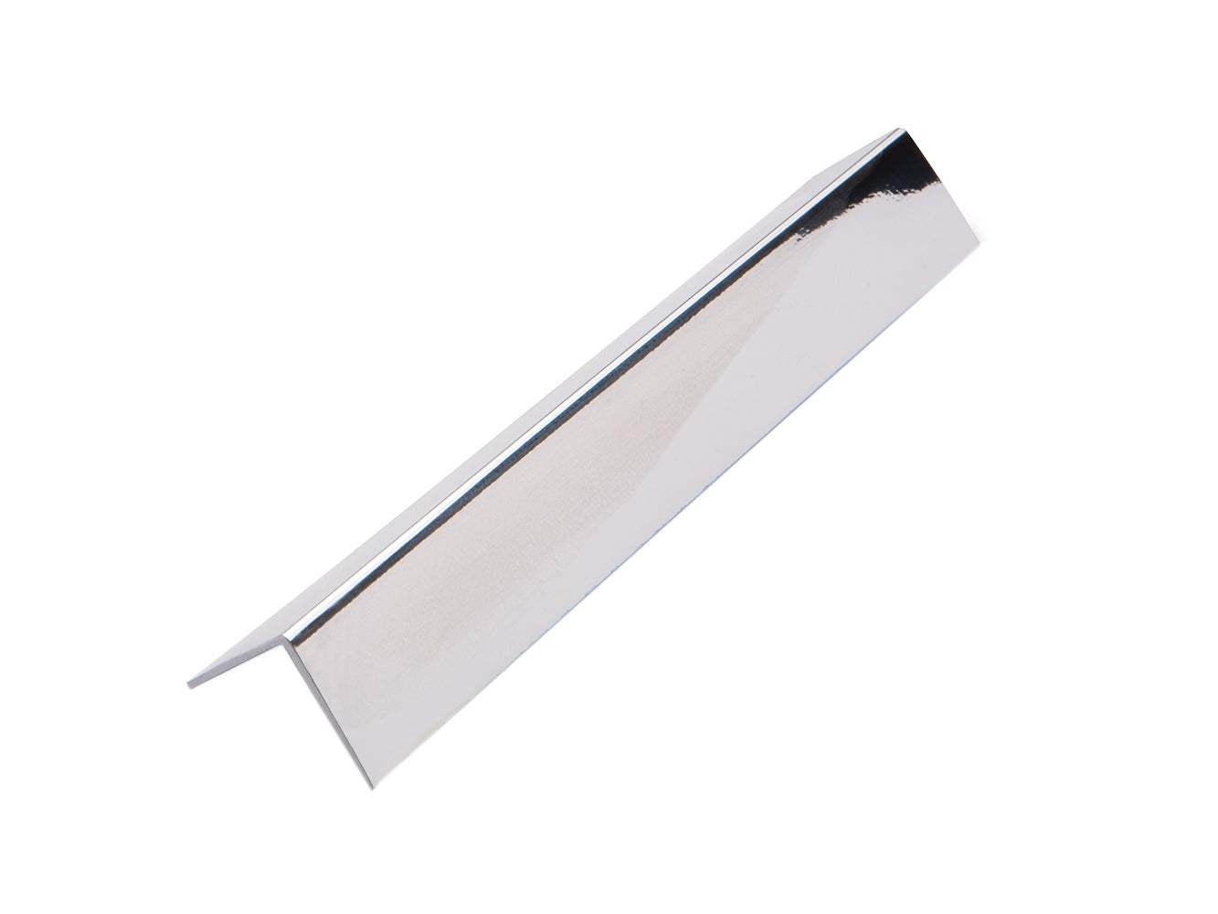 25mm Chrome Angle Trim for PVC Shower Wall Panels 2.7m PK4
