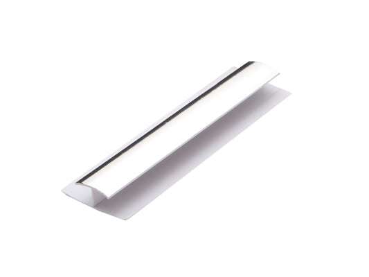 Chrome H Joining Trim for 10mm PVC Shower Wall Panels 2.7m PK4