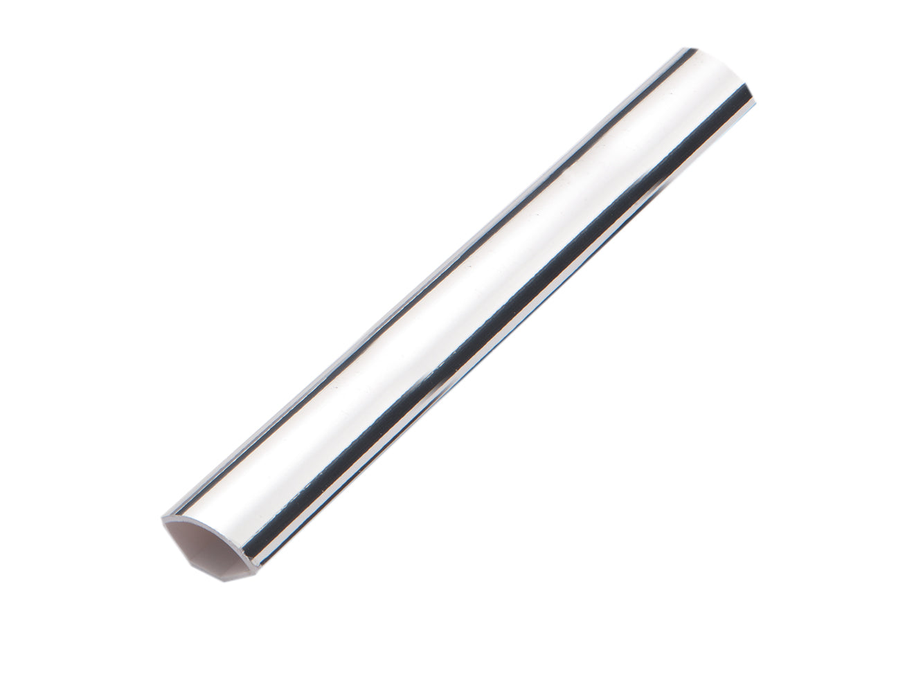 15mm Chrome Quadrant Trim PVC Shower Wall Panels 2.7m PK4