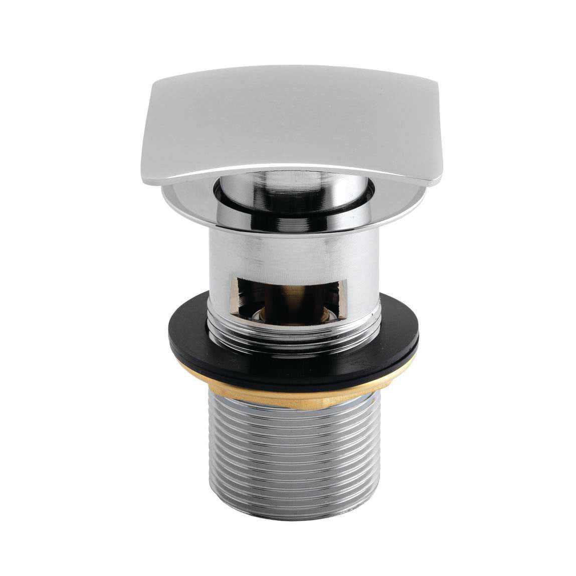 Vares-A Square SLOTTED Basin Click Clac Waste - Chrome