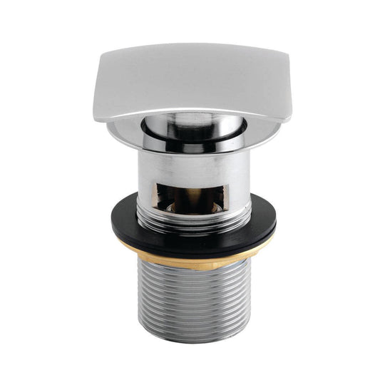 Vares-A Square SLOTTED Basin Click Clac Waste - Chrome