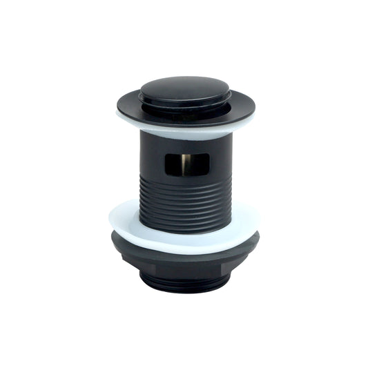 Vares-A Round SLOTTED Click Clac Basin Waste - Black