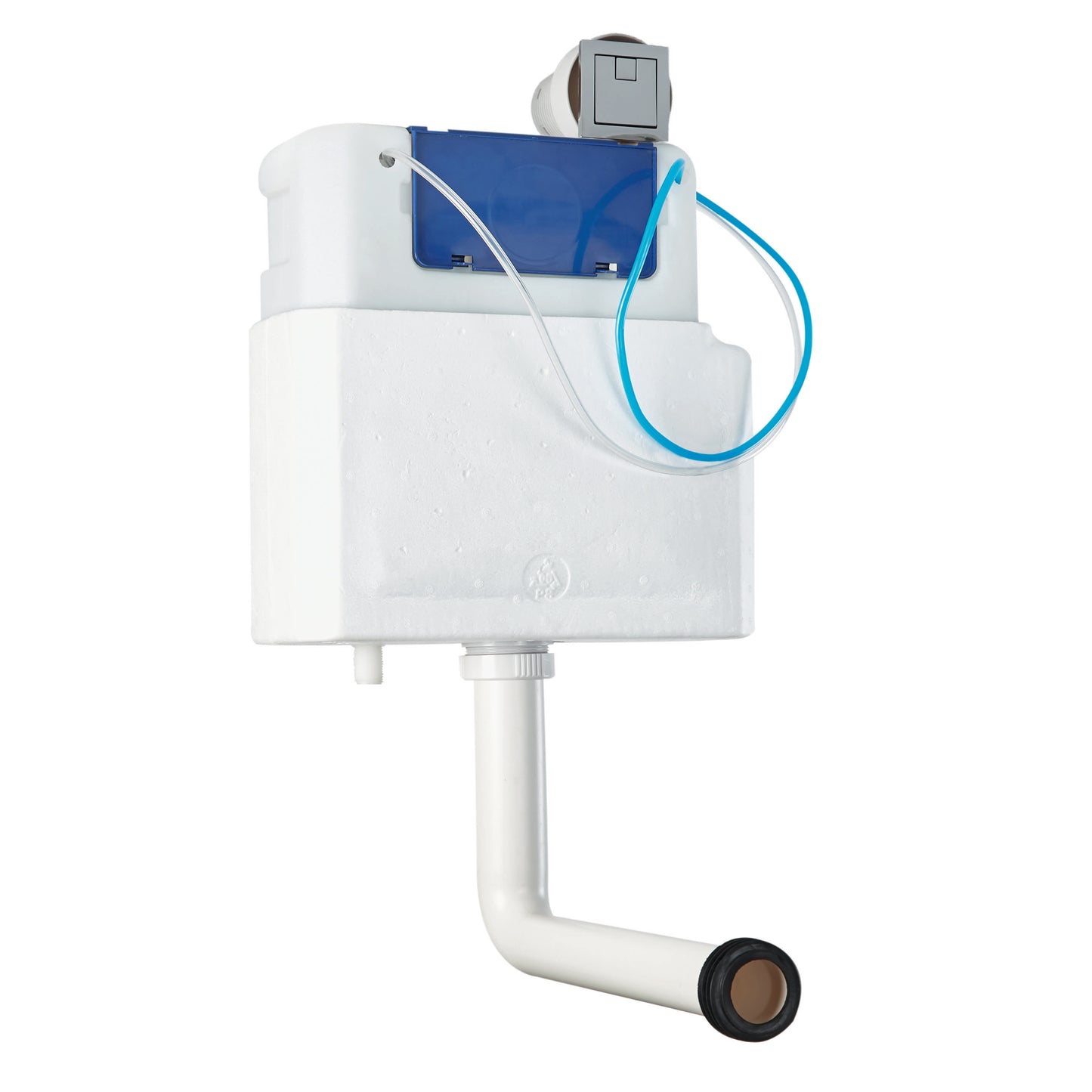 Vares-A Square Concealed Cistern Pack - Chrome