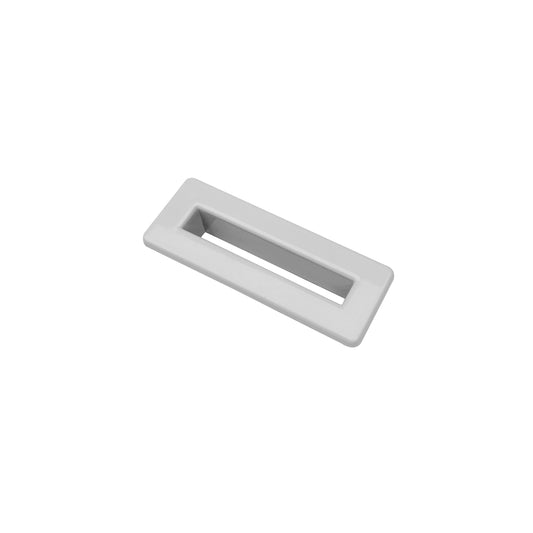 Vares-A Rectangular Basin Overflow Cover - White