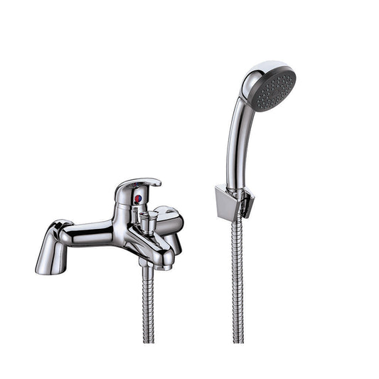 Vares-A Entry Bathroom Lever Bath Shower Mixer Taps - Chrome