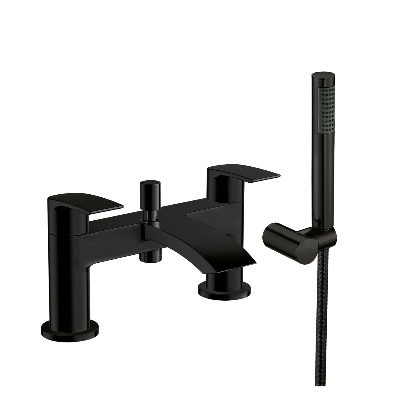 Vares-A Reno Bathroom & Basin Lever Mono Mixer Taps - Black