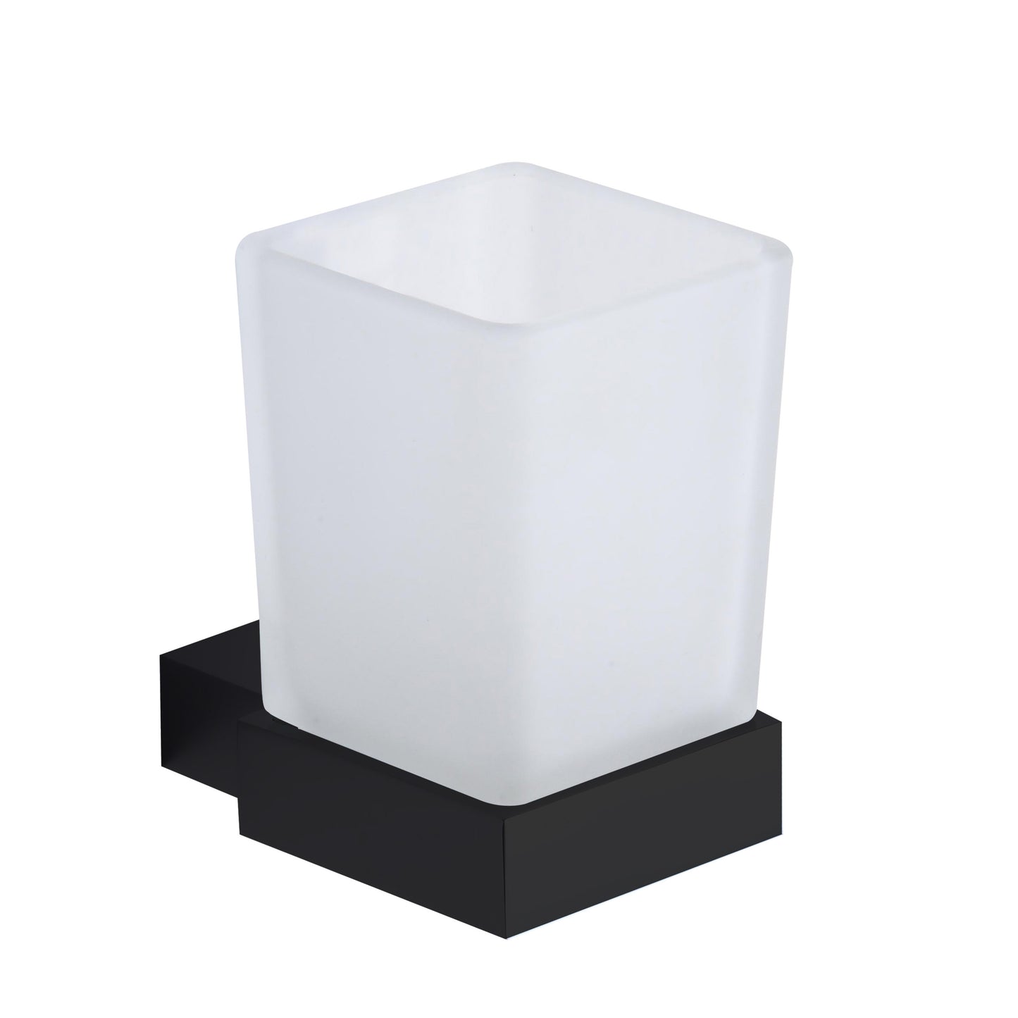 Vares-A Bathrooms Mono Tumbler Holder - Matt Black