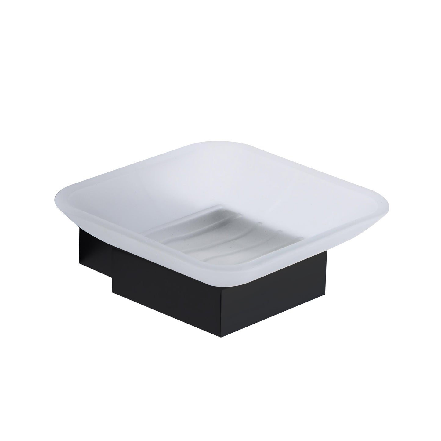 Vares-A Bathrooms Mono Soap Dish Holder - Matt Black