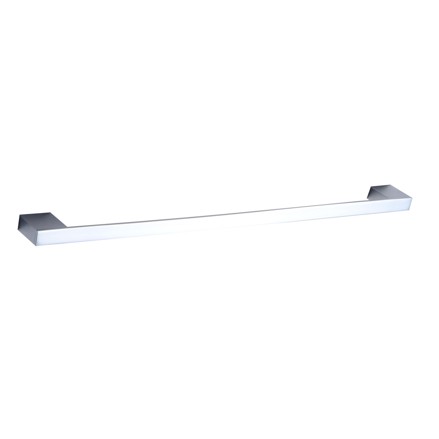 Vares-A Bathrooms 45cm Square Towel Bar - Chrome