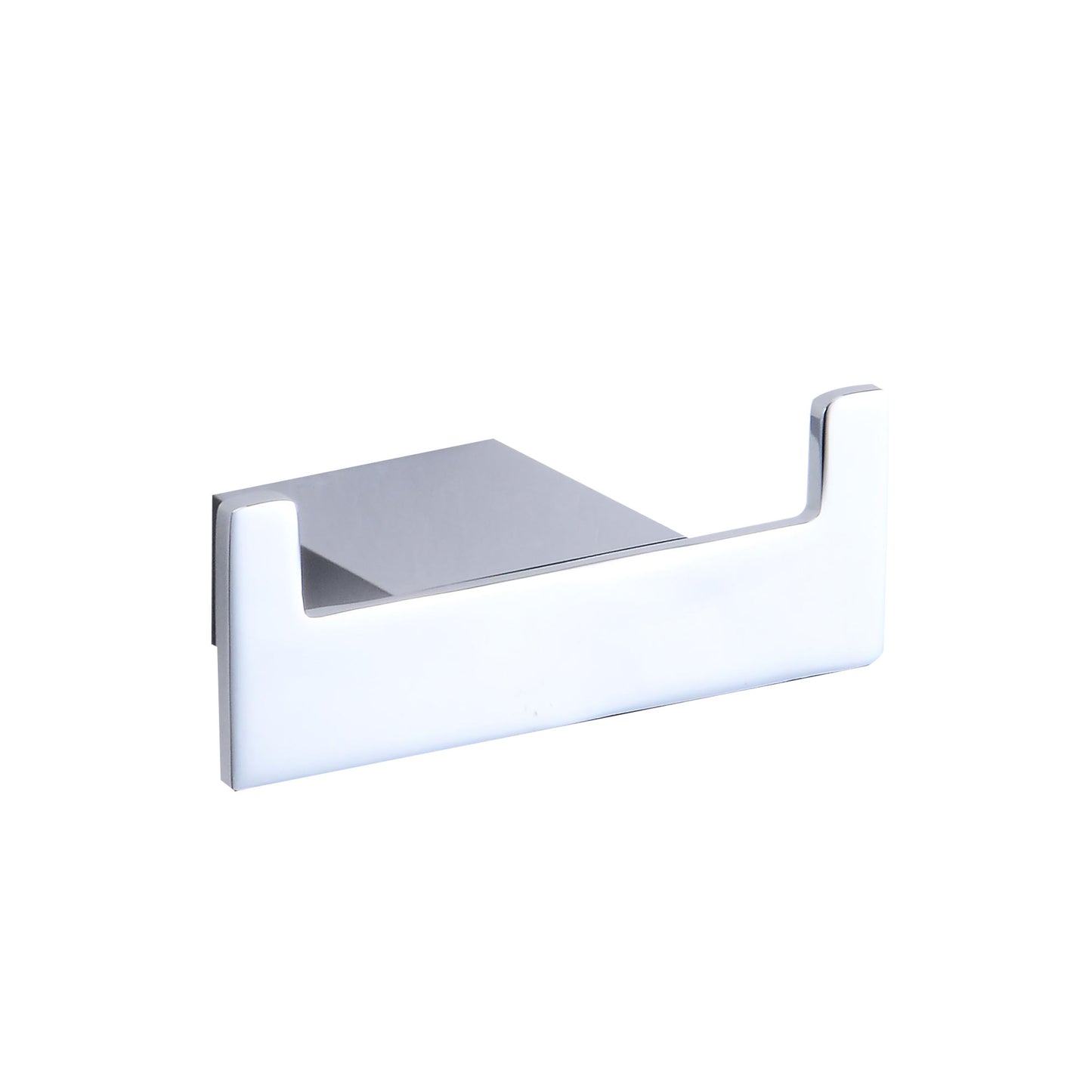 Vares-A Bathrooms Square Robe Hook - Chrome