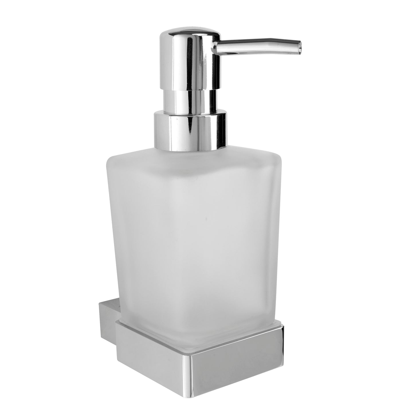 Vares-A Bathrooms Square Soap Dispenser - Chrome