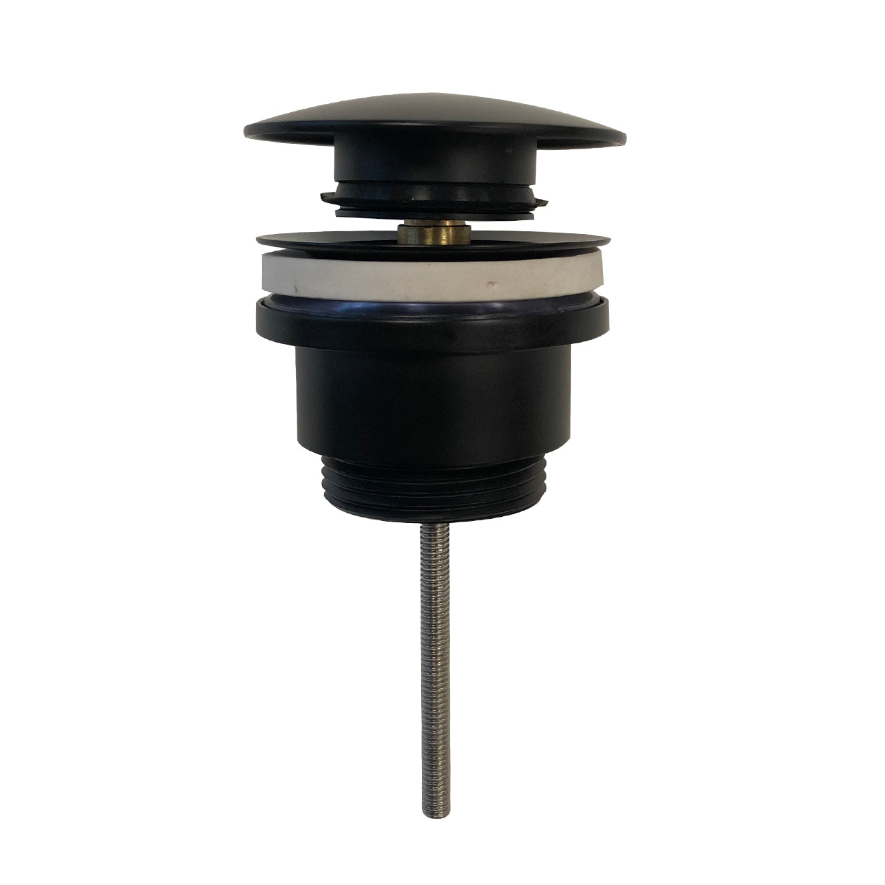 Vares-A Universal Basin Waste - Slotted or Unslotted - Black