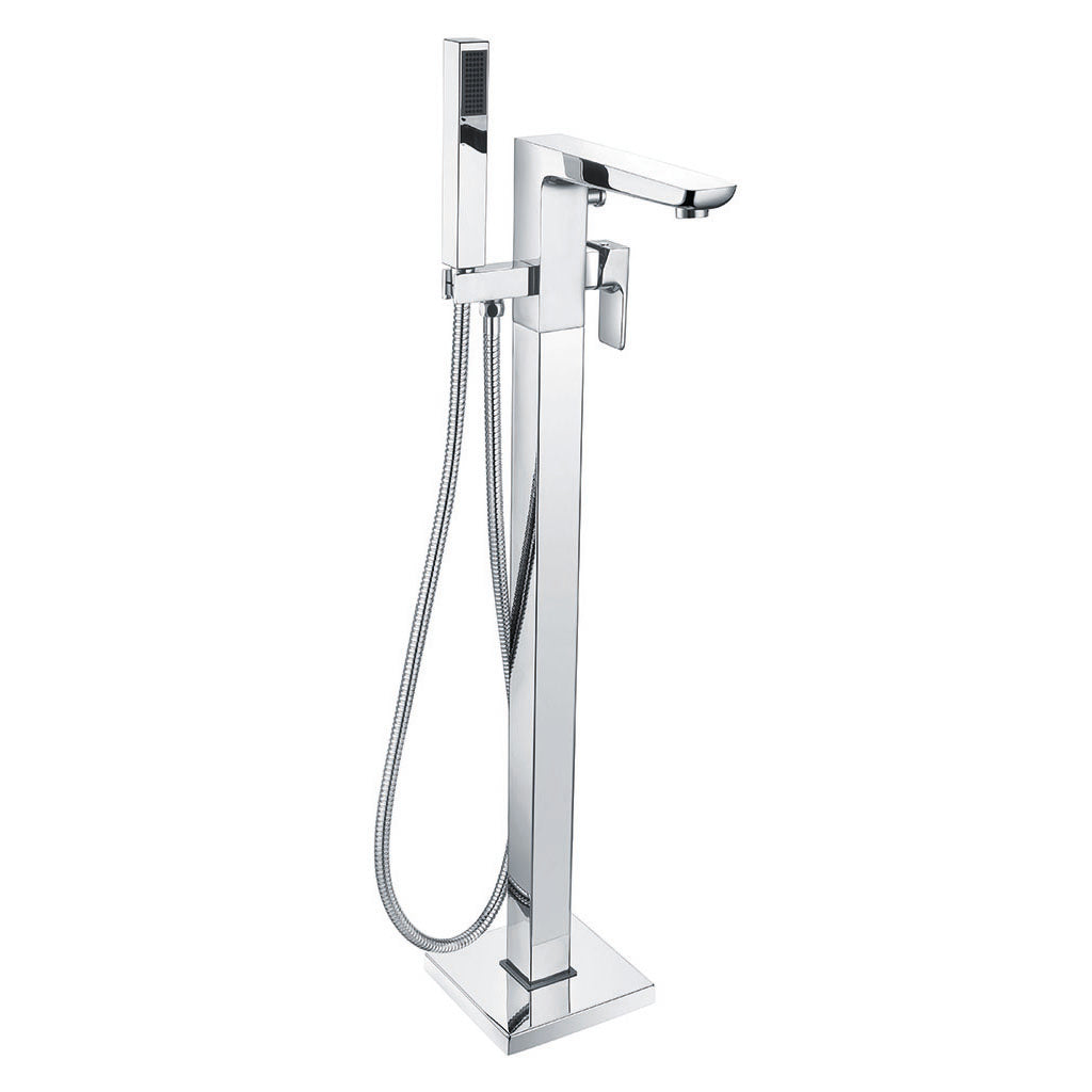 Vares-A Uno Single Lever Mono Basin & Bathroom Taps - Chrome