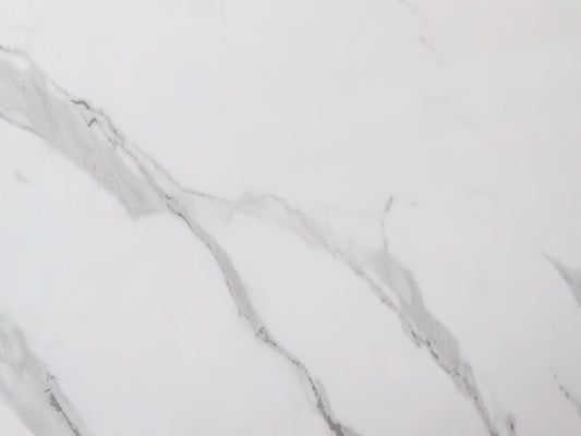 Vares-A (2 Pack) 10mm Carra Marble Matt PVC Shower Wall Panels 2400 x 1000mm Tongue and Groove.