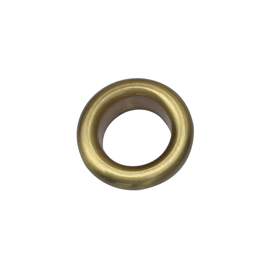 Vares-A Round Basin Overflow Cover - Brushed Brass