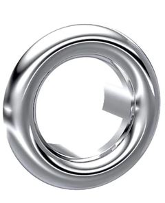 Vares-A Round Basin Overflow Cover - Chrome