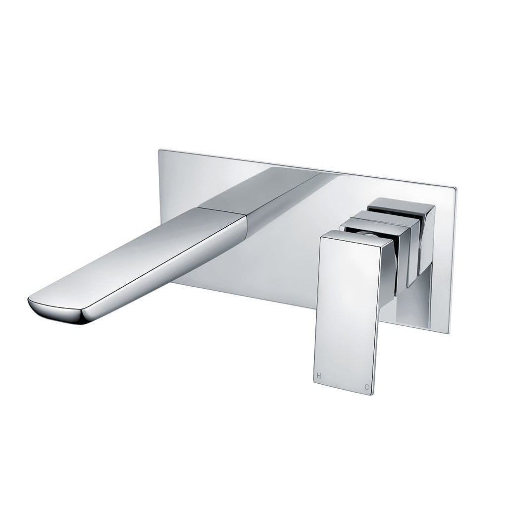 Vares-A Uno Single Lever Mono Basin & Bathroom Taps - Chrome